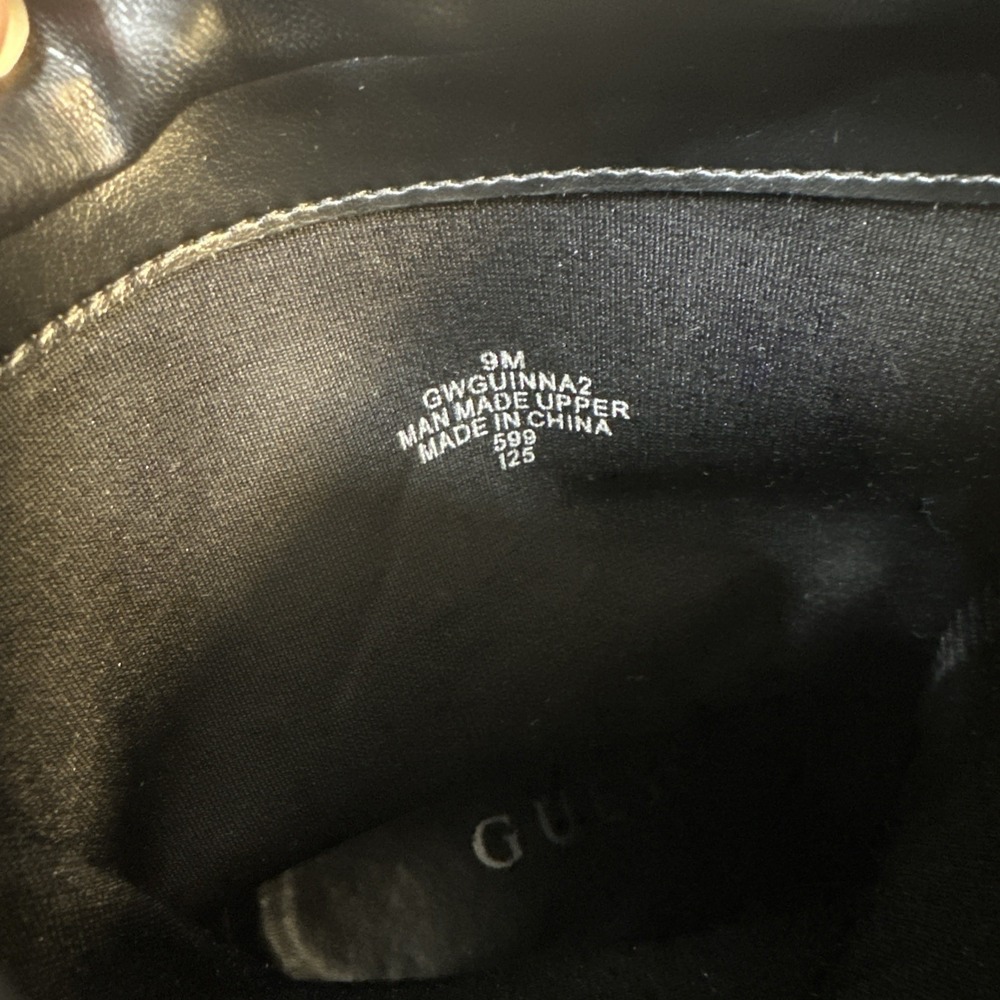 Guess Women's Guinna Ankle Boots Black Size 9M - Picture 7 of 7